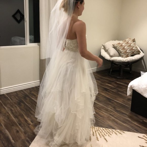 David Fielden Goddess Wedding Dress (Worn Once) - Picture 2 of 6